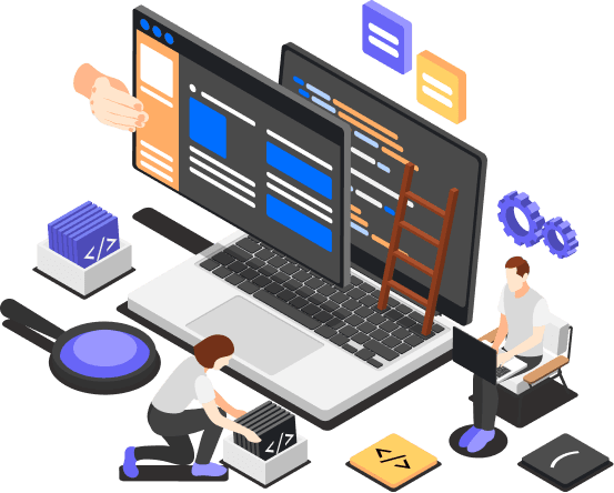 Custom Software Development Services illustration